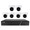 Speco ZIPWL86T2 8-Channel Wall Mount Zip Kit with 6 Turret Cameras, 2TB, Part# ZIPWL86T2