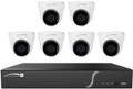 Speco ZIPL86T2 8-Channel Zip Kit with 6-Turret Cameras, 2TB, Part# ZIPL86T2