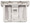 Poly Edge E300 320 350 Wall Mount Bracket (2200-47330-001)