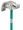 Greenlee BENDER (DUALSHOE), Hand Bender w/ Handle, 1/2" to 3/4", Part# 844AH