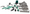 Greenlee BENDER, HYD W/ PUMP W/OUT 3.5, Hydraulic Bender for 2-1/2", 3", and 4" with Hydraulic Pump, Part# 881GXDE980