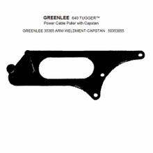 Greenlee ARM WELDMENT- CAPSTAN, Part# 35305