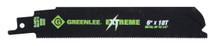 Greenlee BLADE, RECIP.,6" x 18TPI  (POP) ~ Part# 353-6118