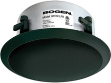 Bogen HFCS1LPB High Fidelity Low Profile Ceiling Speaker (Black), Part# HFCS1LPB