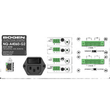Bogen NQ-A4060-G2 4-Channel IP Audio Power Gen 2 Amplifiers, 60W at 25V/4ohms, Part# NQ-A4060-G2