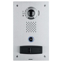 Aiphone IX-DVF-PR Vandal-Resistant Flush Mount IP 1.23 MP Video Door Station with Proximity Card Reader, White LED, Part# IX-DVF-PR
