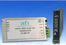 American Fibertek RR-89CA-AXSL Single Channel Digital Video Transmission System, Rack Card Receiver, Part# RR-89CA-AX-SL