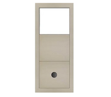 Aiphone COP-GT-OP4 4 Module Frame with Postal Lock Provision, Part# COP-GT-OP4