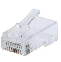 Intellinet 100-Pack Cat6 RJ45 Modular Plugs, Part# 791281