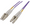 Intellinet 20 m LC to LC UPC Fiber Optic Patch Cable, 2.0 mm, Duplex, OFNR, OM4 Multimode, Violet, Part# 752343