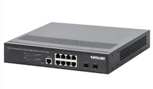 Intellinet 10-Port L2+ Fully Managed PoE+ Switch w/ 8 Gigabit Ethernet Ports & 2 SFP+ Uplinks, 120 W, Part# 562171
