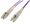 Intellinet 5 m LC to LC UPC Fiber Optic Patch Cable, 2.0 mm, Duplex, OFNR, OM4 Multimode, Violet, Part# 752268