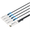Intellinet 100G QSFP28 to 4 x 25G SFP28 Passive DAC Breakout Cable, 3 ft., IDAC-100G-4X25G-3, Part# 509756
