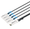 Intellinet 100G QSFP28 to 4 x 25G SFP28 Passive DAC Breakout Cable, 7 ft., IDAC-100G-4X25G-7, Part# 509763