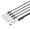 Intellinet 40G QSFP+ to 4 x 10G Passive DAC Breakout Cable, 3 ft., IDAC-40G-4X10G-3, Part# 509770