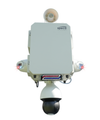 Speco Digital Deterrent box powered with with AC 110-277V. Built in 24V/40Ah Backup Battery, 2x DD Cameras, PTZ, Part# DD4B2TMZ