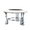 Speco Flush Ceiling mount for HTPTZ20T, Part# FMHT20T