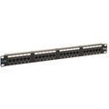 ICC PATCH PANEL, CAT 6, 24-PORT, 1 RMS Stock# ICMPP02460 NEW