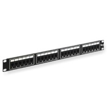 ICC PATCH PANEL, USOC, 6P6C, 24-PORT, 1 RMS Stock# ICMPP024U6