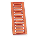 ICC PATCH PANEL ICON, DATA, RED, 12PK Stock# ICMPPICDRD