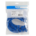 ICC PATCH CORD CAT 5e MOLDED 1 Foot  25 PK  BLUE  Stock# ICPCSC01