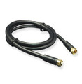 ICC PATCH CORD, RG6 F-TYPE, MALE-MALE, 3 FT Stock# ICPCSF03BK