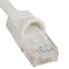 ICC PATCH CORD, CAT 5e, MOLDED BOOT, 7' WH Stock# ICPCSJ07WH