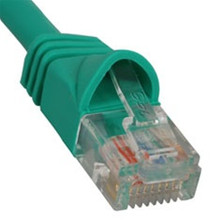ICC PATCH CORD, CAT 6, MOLDED BOOT, 1'  GN Stock# ICPCSK01GN