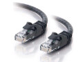 Patch cable RJ-45 M/M 7 ft CAT 6 black  Part# 27152