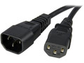 Startech.com C14 To C13 Power Cord - Computer Power Extension Cord - 10 Ft Power Cord - Ac Po  Part# PXT10010