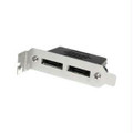 Startech.com Add Two Esata Ports To Your Pc, Extended From Internal Serial Ata Connection Por  Part# ESATAPLT2LPM