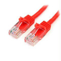 Startech.com 50ft Red Snagless Cat5e Utp Patch Cable  Part# 45PATCH50RD