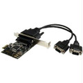 Startech.com Add Two Rs232 Serial Ports To Any Pc Using A Single Pci Express Expansion Slot -  Part# PEX2S553B