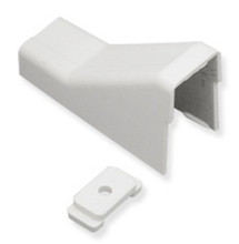 ICC Ceiling Entry & Clip, 1-1/4", White, Part# ICRW33CMWH