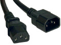 Tripp Lite Power Cable - Power Iec 320 En 60320 C13 - Male - Power Iec 320 En 60320 C14 - F  Part# P005-006