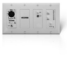 Valcom In-Wall Mixer with Remote Input Module, White ~ Stock# V-9985-W ~ NEW