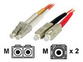 Startech.com 5m Multimode Fiber Patch Cable Lc-sc  Part# 50FIBLCSC5