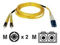 1M LCM/STM Singlemode Cable yellow  Part# N368-01M