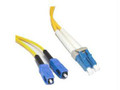 C2g 15m Lc/sc Duplex 9/125 Single Mode Fiber Patch Cable - Yellow  Part# 37471