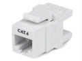 Startech.com Terminate Cat6 Cables At A 180  Angle, For A More Compact Keystone Jack Installa  Part# C6KEY110SWH