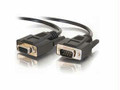 C2g 1ft Db9 M/f Extension Cable - Black  Part# 25211