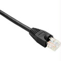 UNIRISE USA, LLC CAT6 GIGABIT ETHERNET PATCH CABLE, UTP, BLACK, SNAGLESS, 15FT  Part# PC6-15F-BLK-S