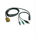 TRIPP LITE 15-FT. KVM SWITCH USB/PS2 COMBO CABLE FOR B020-U08/U16 AND B022-U16 KVMS  Part# P778-015