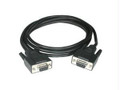 10ft DB9 F/F Straight Thru Cable Black  Part# 52036