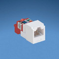 Panduit  Mini-Com Module, Cat 5e, UTP, 8 pos 8 wire, Universal, White, T Style ~ Package of 50 ~ Part# CJ5E88TWH ~ NEW
