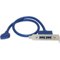 Usb 3.0 Slot Plate Adapter  Part# USB3SPLATELP