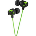 In-ear Headphones W&#47;mic Green  Part# HAFR201G