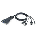 2-port Kvm W Cabling Part# F1DK102U