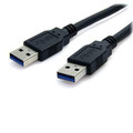 6' Usb 3.0 A To A M/m Black Part# USB3SAA6BK