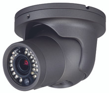 Weather Resistant Dome or Turret Camera with PIR Sensor & White LEDs 2.8-12mm lens - Grey Housing,Speco CVC5300DPVF, ,600 tvl resolution,vandal housing,speco intensifier camera